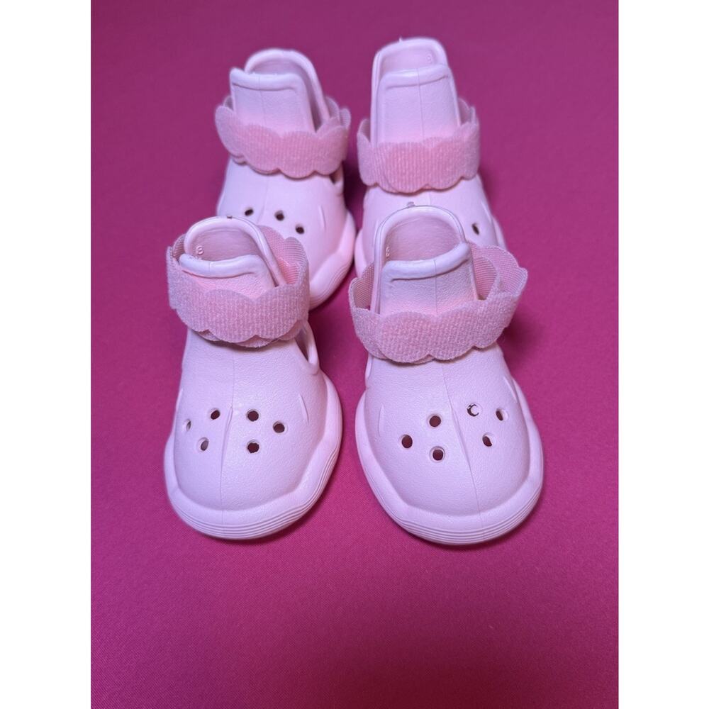 Dog Croc Shoes ,Breathable for Hot Pavement, Anti-Slip & Paw Protectors New Sz5